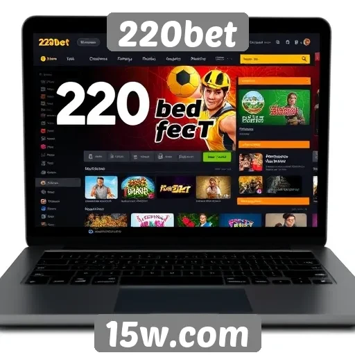 Experiência do usuário no site 220bet e sua interface